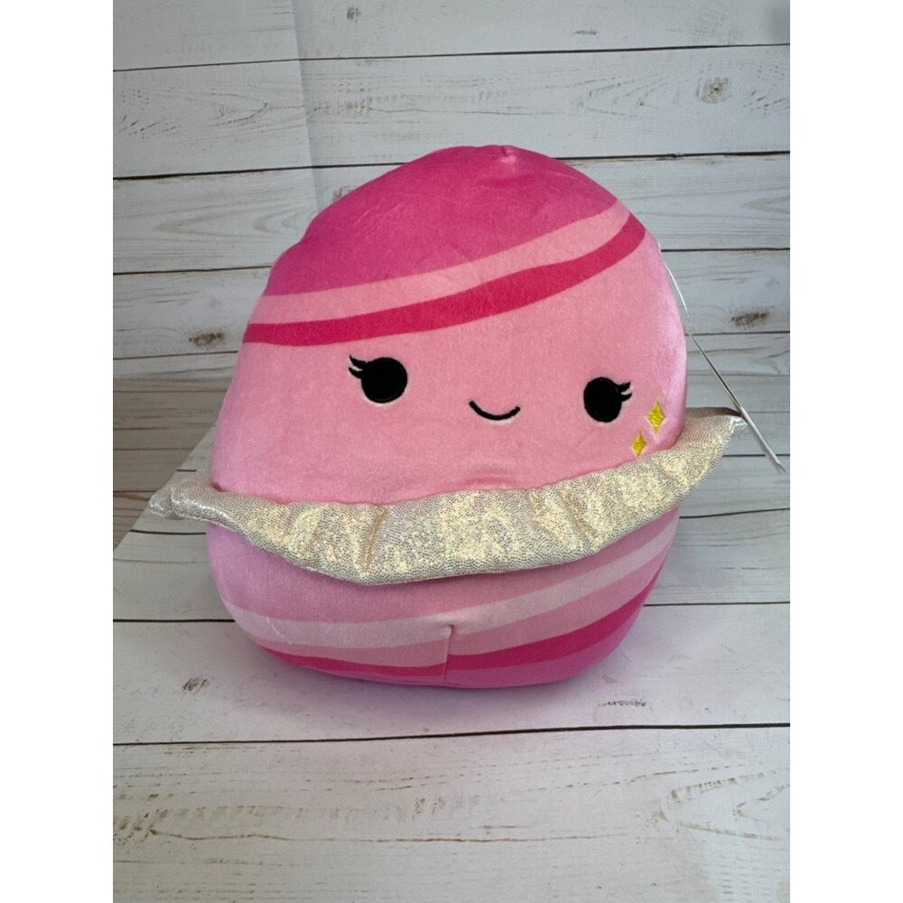 Squishmallow Zuzana Saturn Pink Planet 8" Space Squad Plush NWT‎